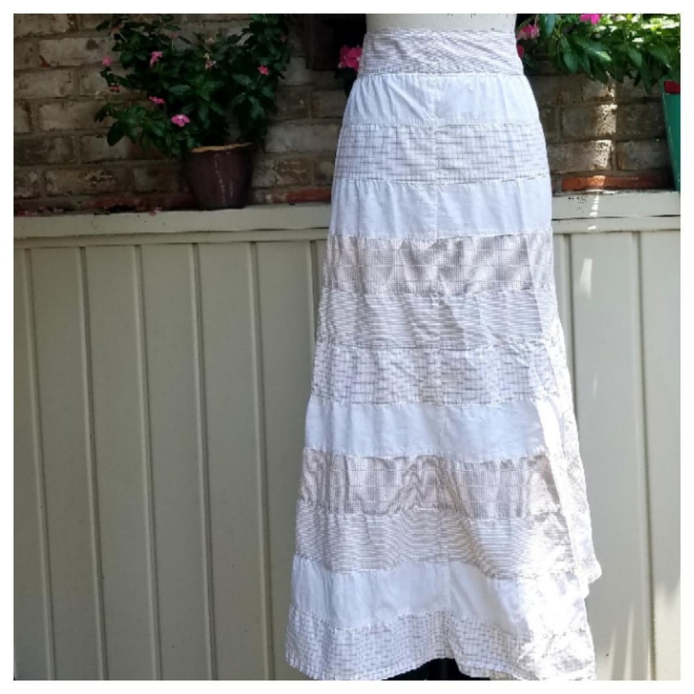 Patchwork Peasant Skirt